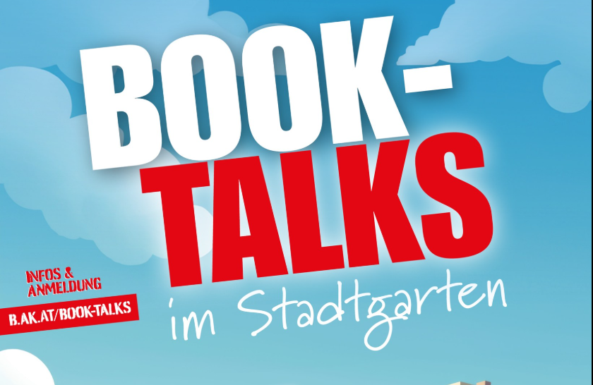 Plakat Book-Talks Laura Feller