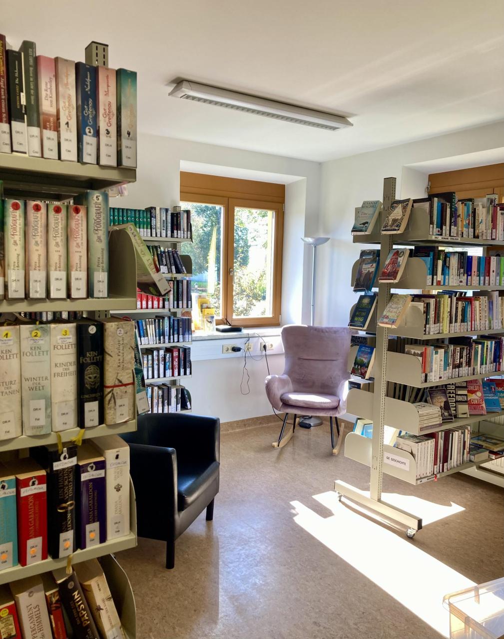 Leseecke Stadtbücherei Jennersdorf