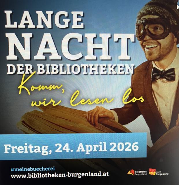 Plakat Lange Nacht der Bibliotheken