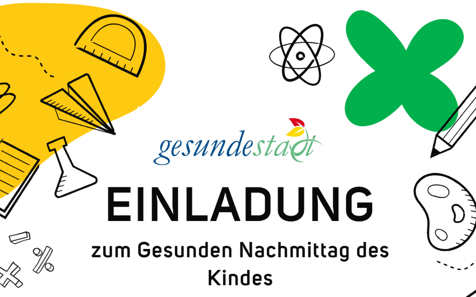 Einladung gesunde stadt